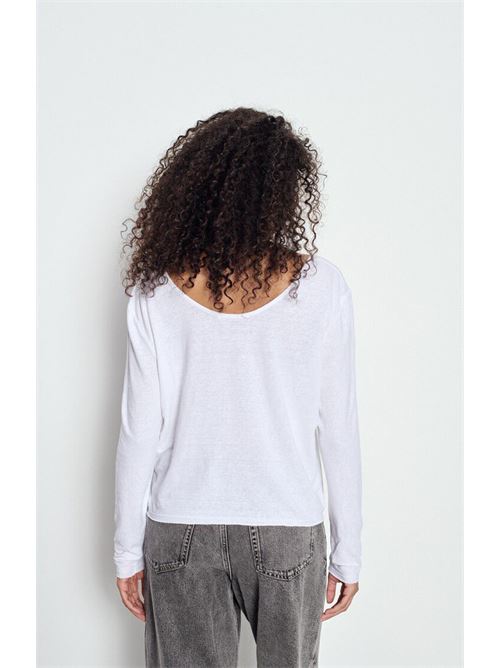 maglia dualy American vintage | DUA02BH26BIANCO